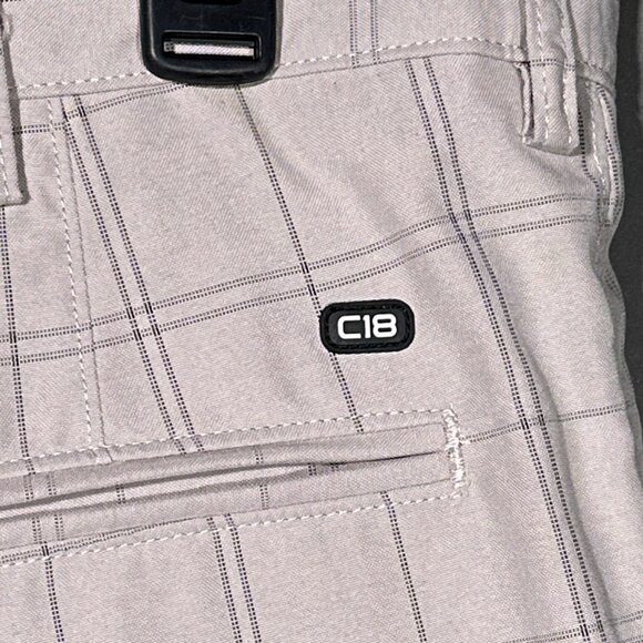 Haggar‎ C18 Plain Front Straight Fit Shorts Size 40W - Picture 7 of 14